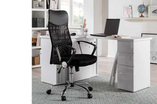Chaise de bureau Max – mesh noir