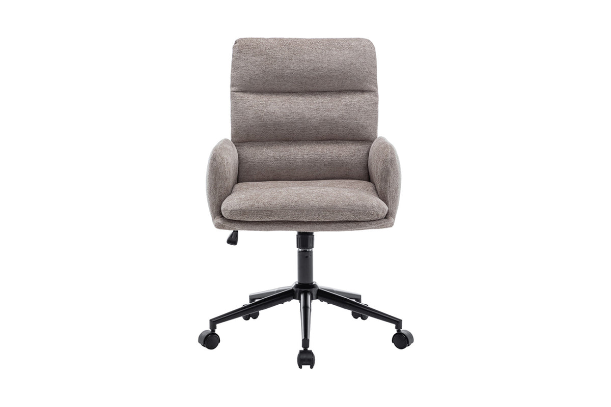 Chaise de bureau Aimé – tissu sable