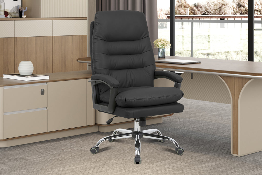 Chaise de bureau Daniel – noir
