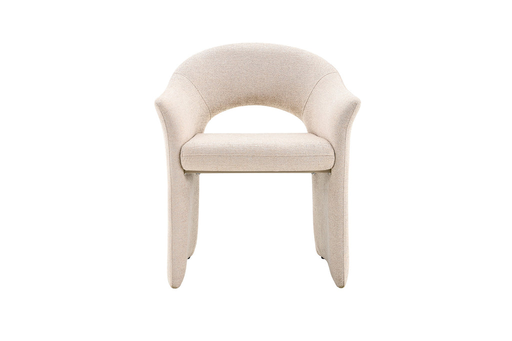 Chaise Charlotte – tissu beige