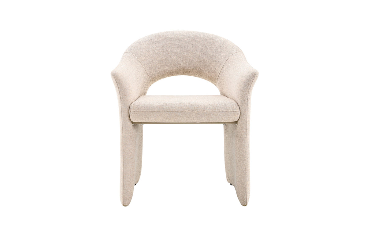Chaise Charlotte – tissu beige