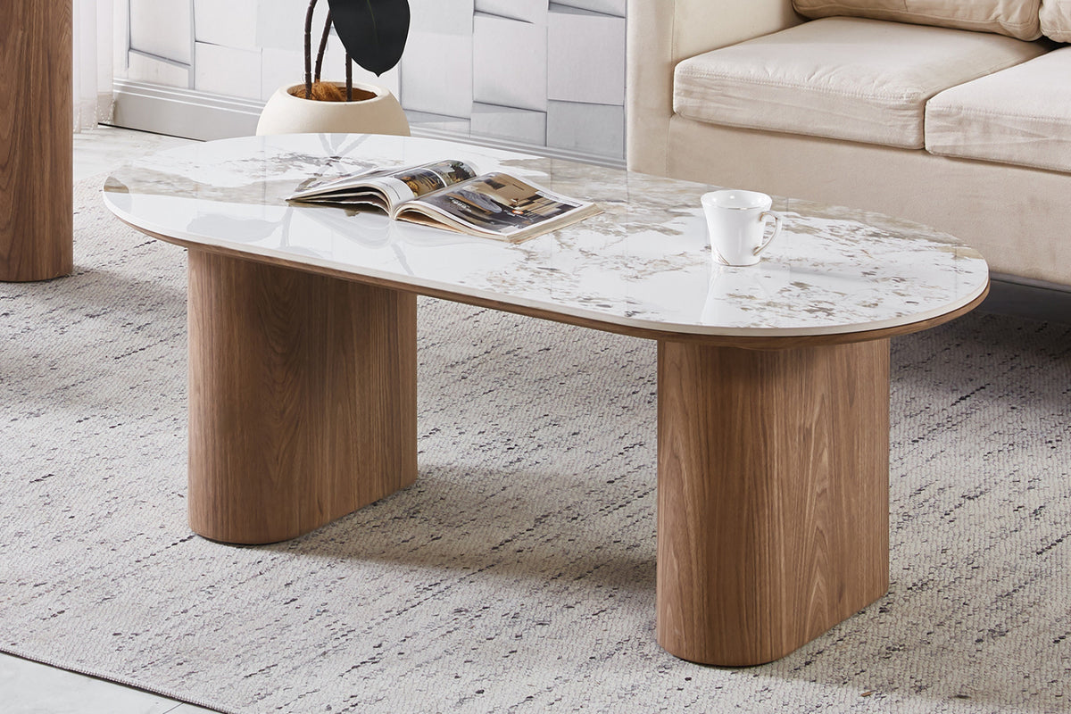 Table basse Evora – pierre brillante pandora