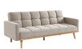 Canapé-lit Adana – tissu beige