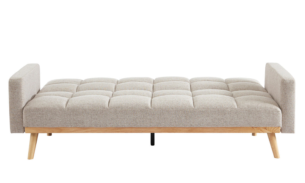 Canapé-lit Adana – tissu beige
