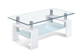 Table basse Alana – Blanc – vue principale