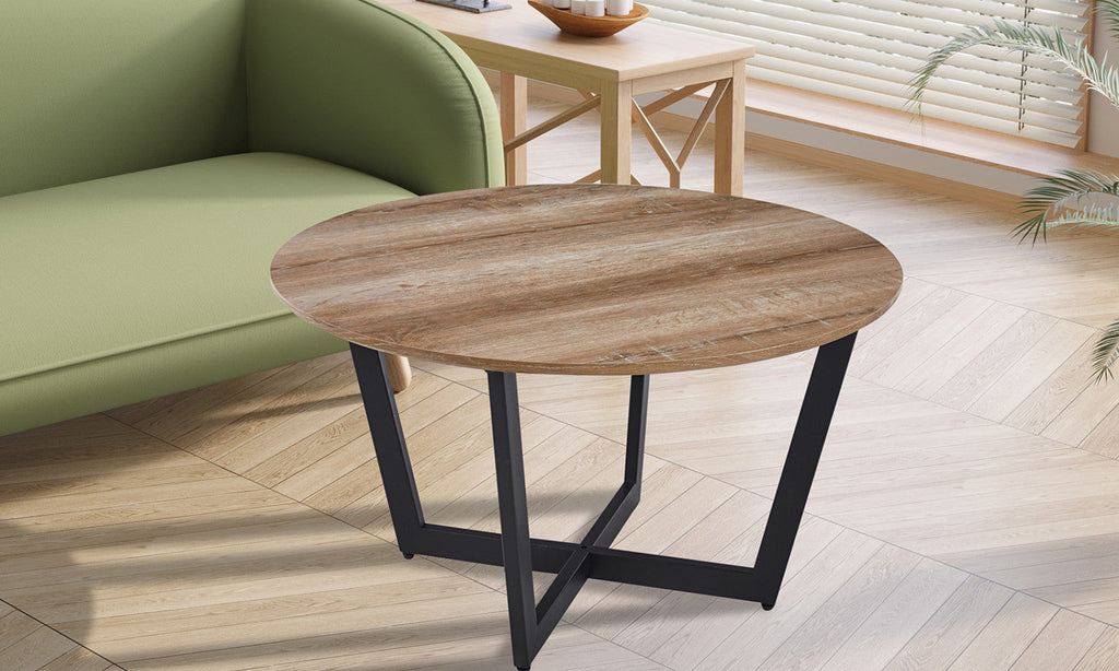 Table basse Paso 3 – décor chêne vieilli