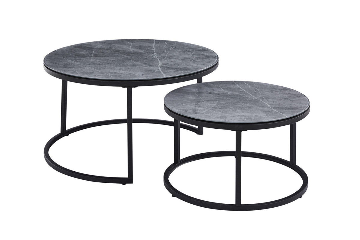 Table basse Boston – Gris pierre