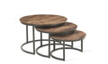 Table basse Arnod – set de 3 bois de manguier