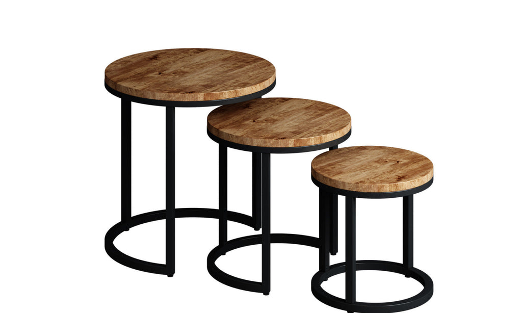 Table d’appoint Plano – Naturel – vue principale