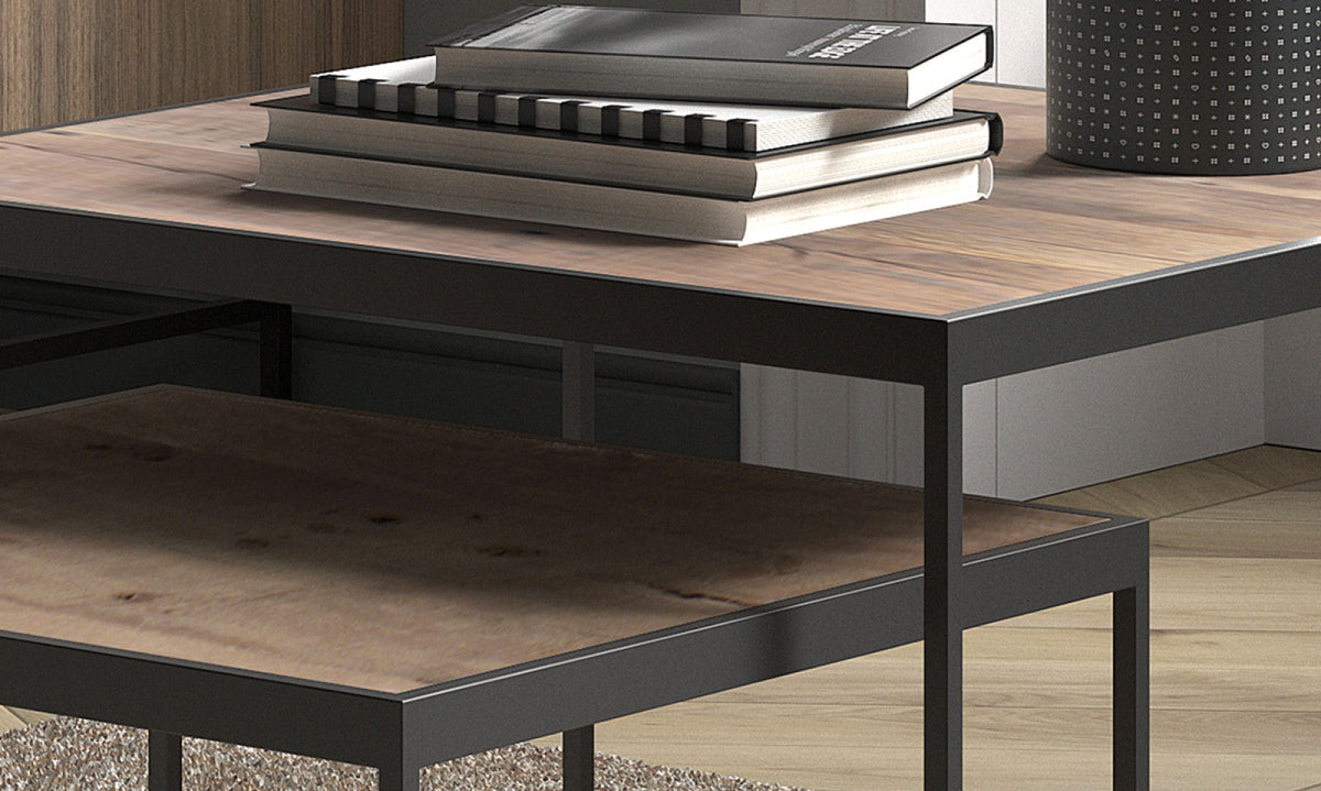 Table basse Quinn – set de 2 bois de manguier