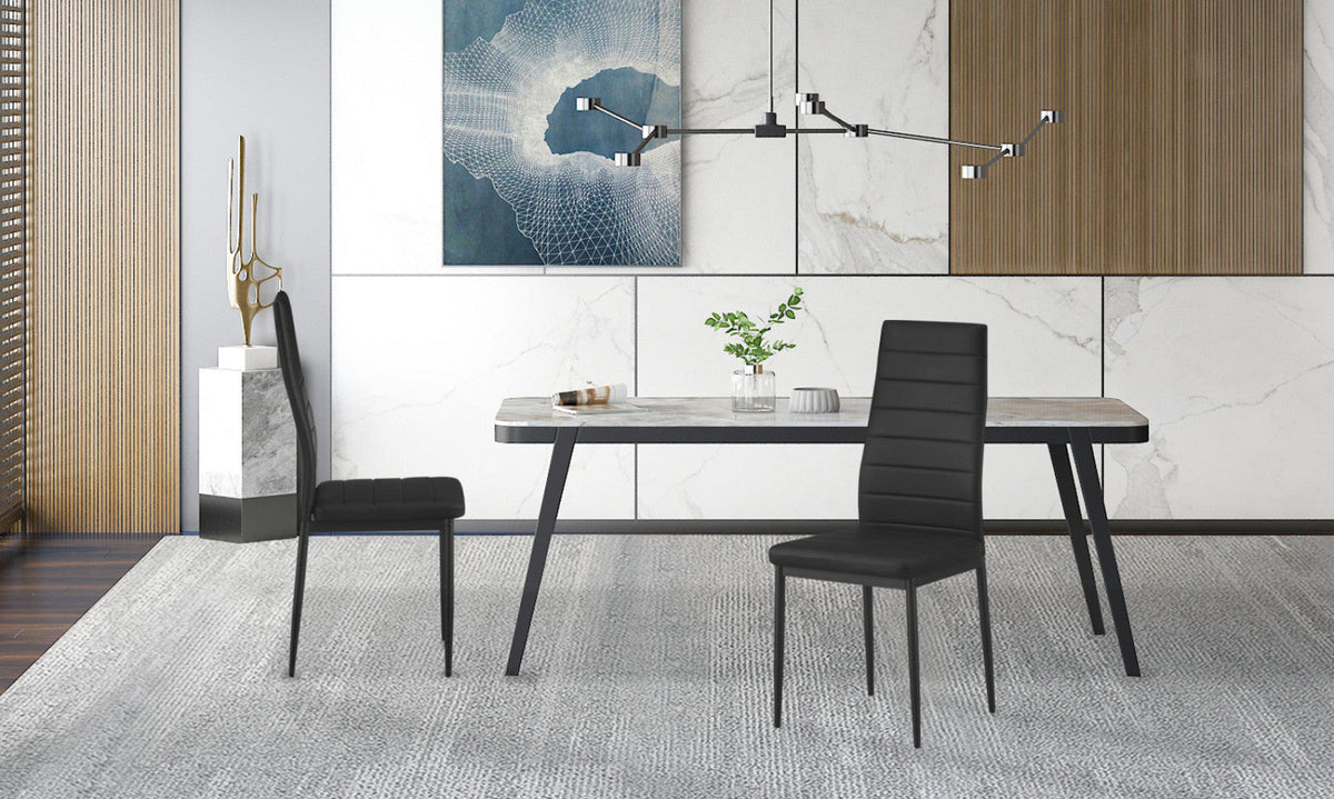 Chaise Cato/Kenzo – Noir – vue 4