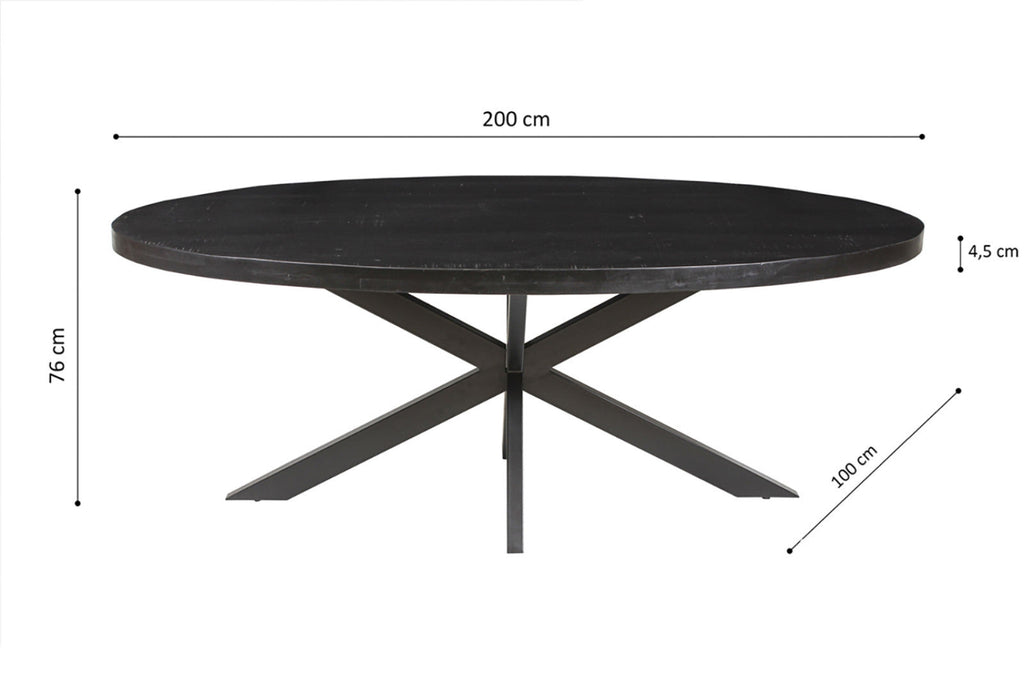 Table Alexa – Noir