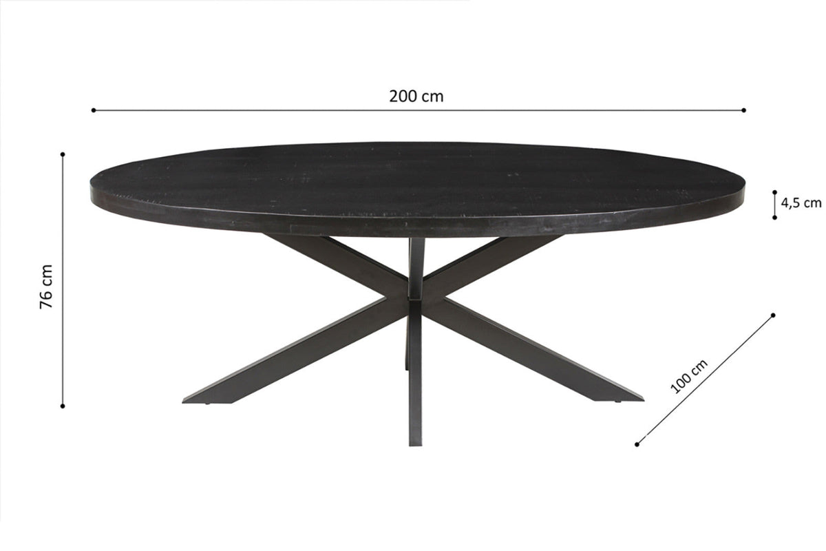 Table Alexa – Noir