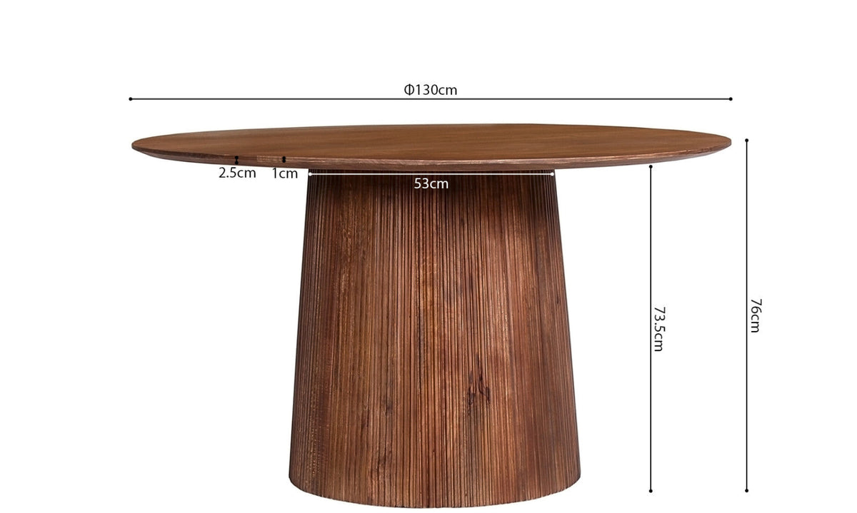 Table Miguel – Ronde Ø 130 cm