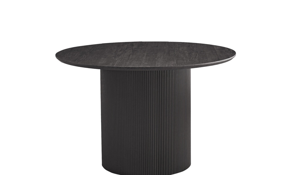Table Lagos – Brun foncé – Ronde Ø 120 cm