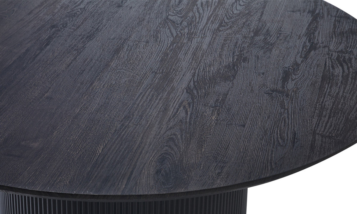Table Lagos – Brun foncé – Ronde Ø 120 cm