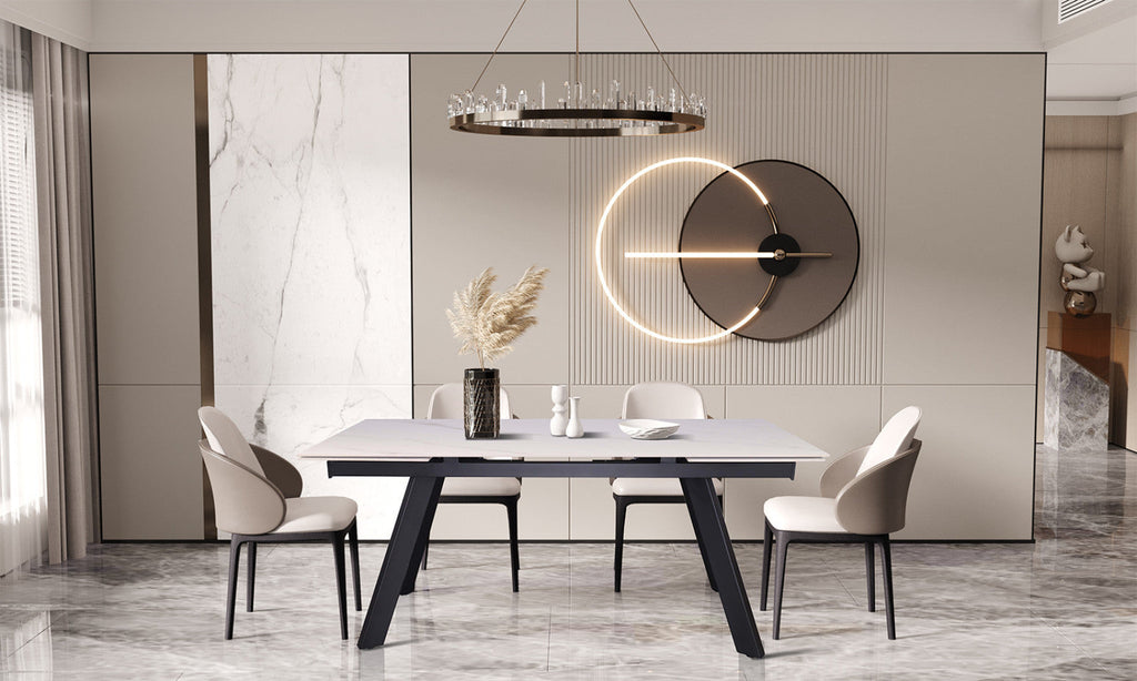 Table extensible Hera – Blanc