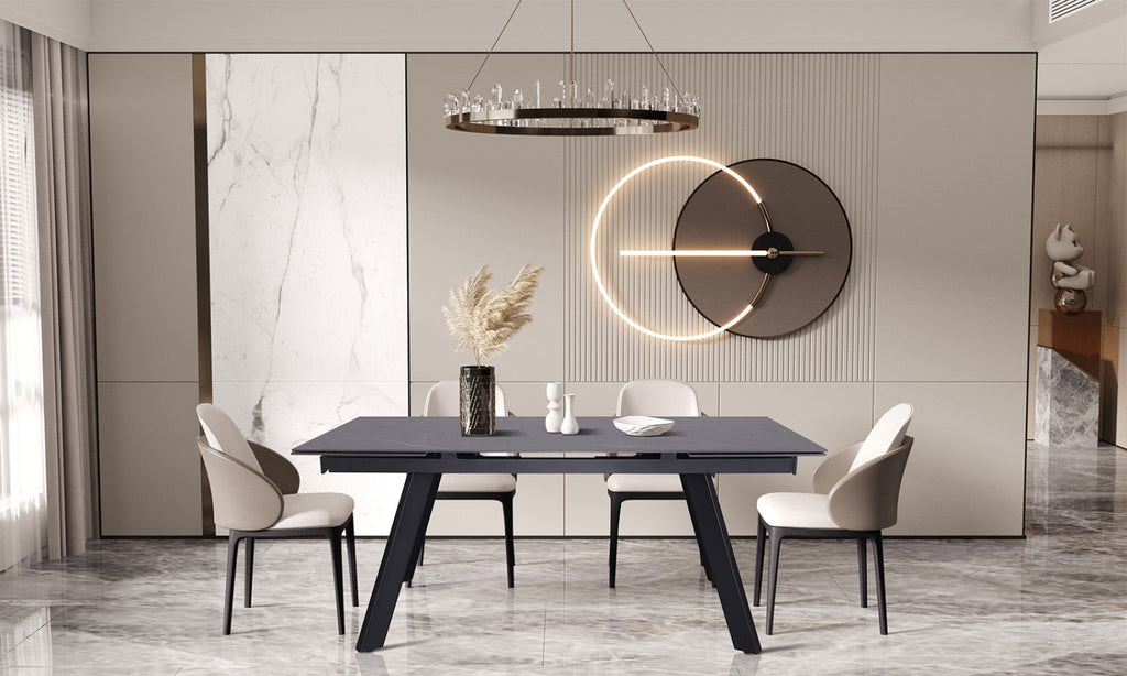 Table extensible Hera – Noir
