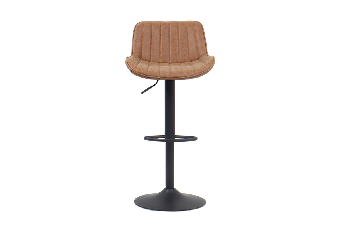 Tabouret de bar Fenna – Cognac – vue principale