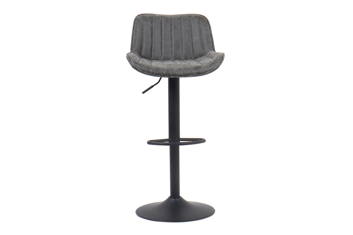 Tabouret de bar Fenna – Gris – vue principale