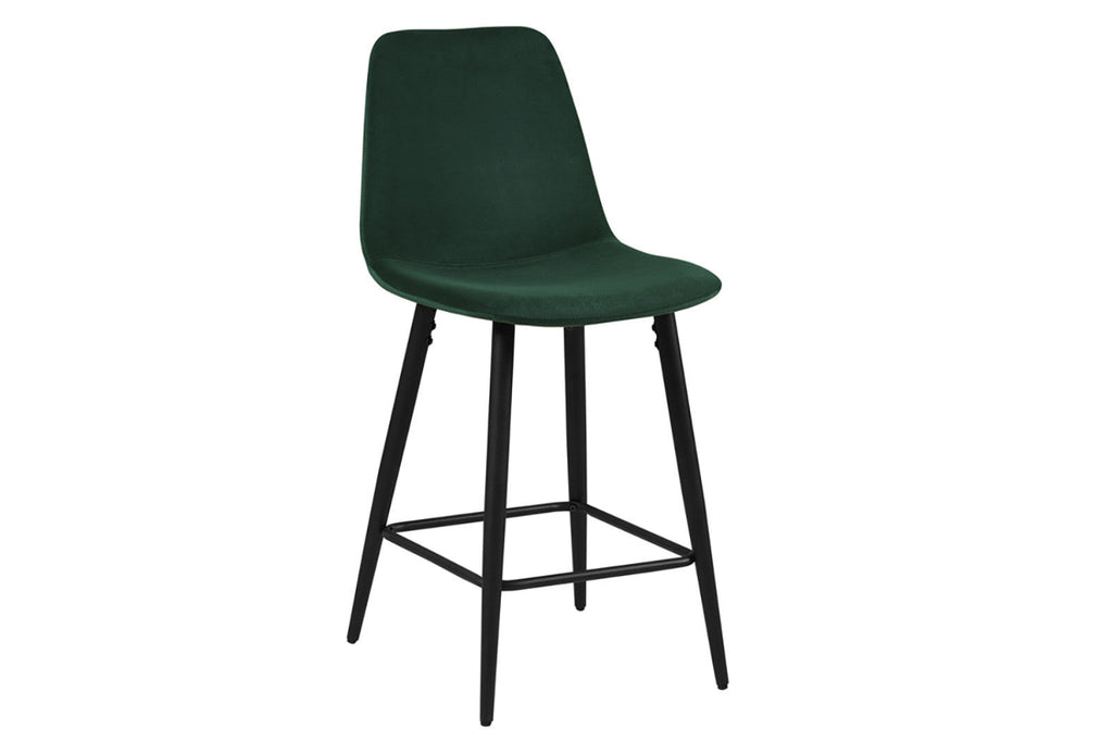 Lot de 2 chaises de comptoir Boy – Vert