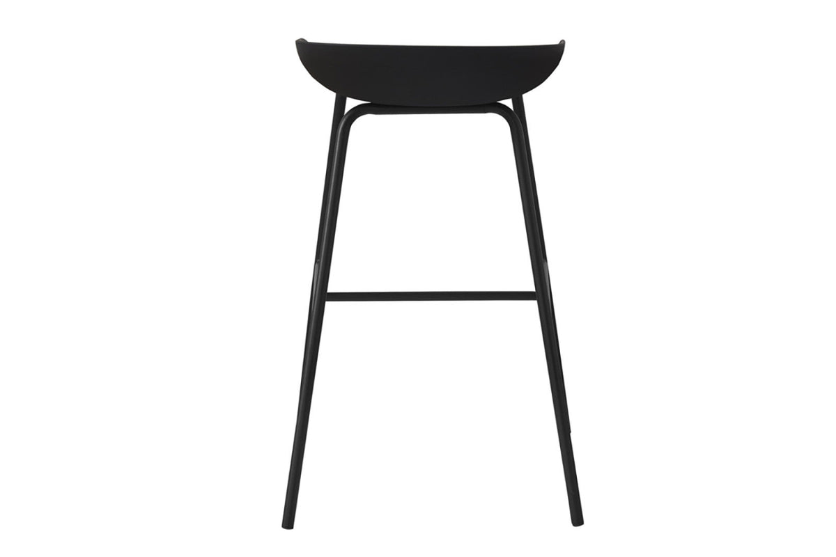 Lot de 2 chaises de comptoir Anna – Noir