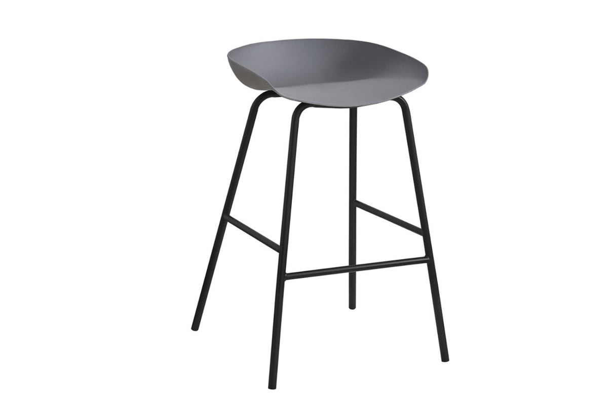 Lot de 2 chaises de comptoir Anna – Gris