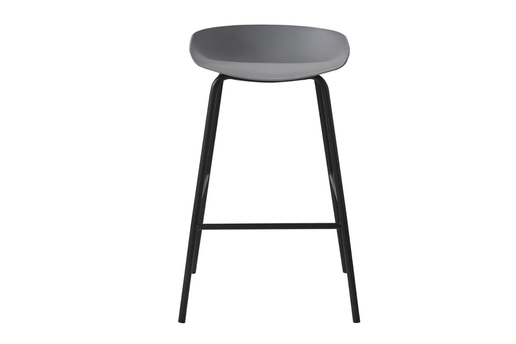 Lot de 2 chaises de comptoir Anna – Gris