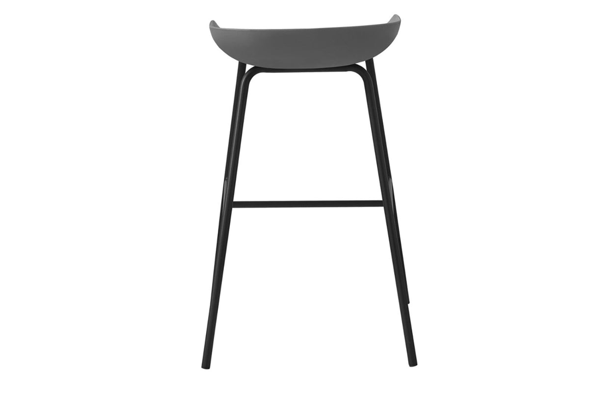 Lot de 2 chaises de comptoir Anna – Gris