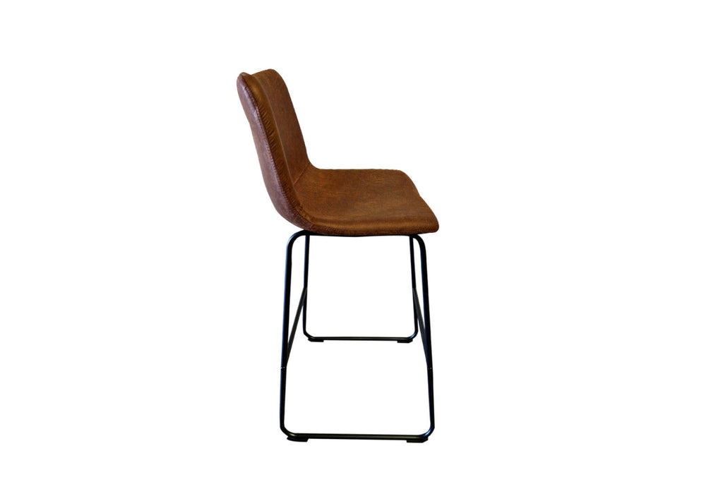 Tabouret de bar Mancia – ote topper 02 cognac