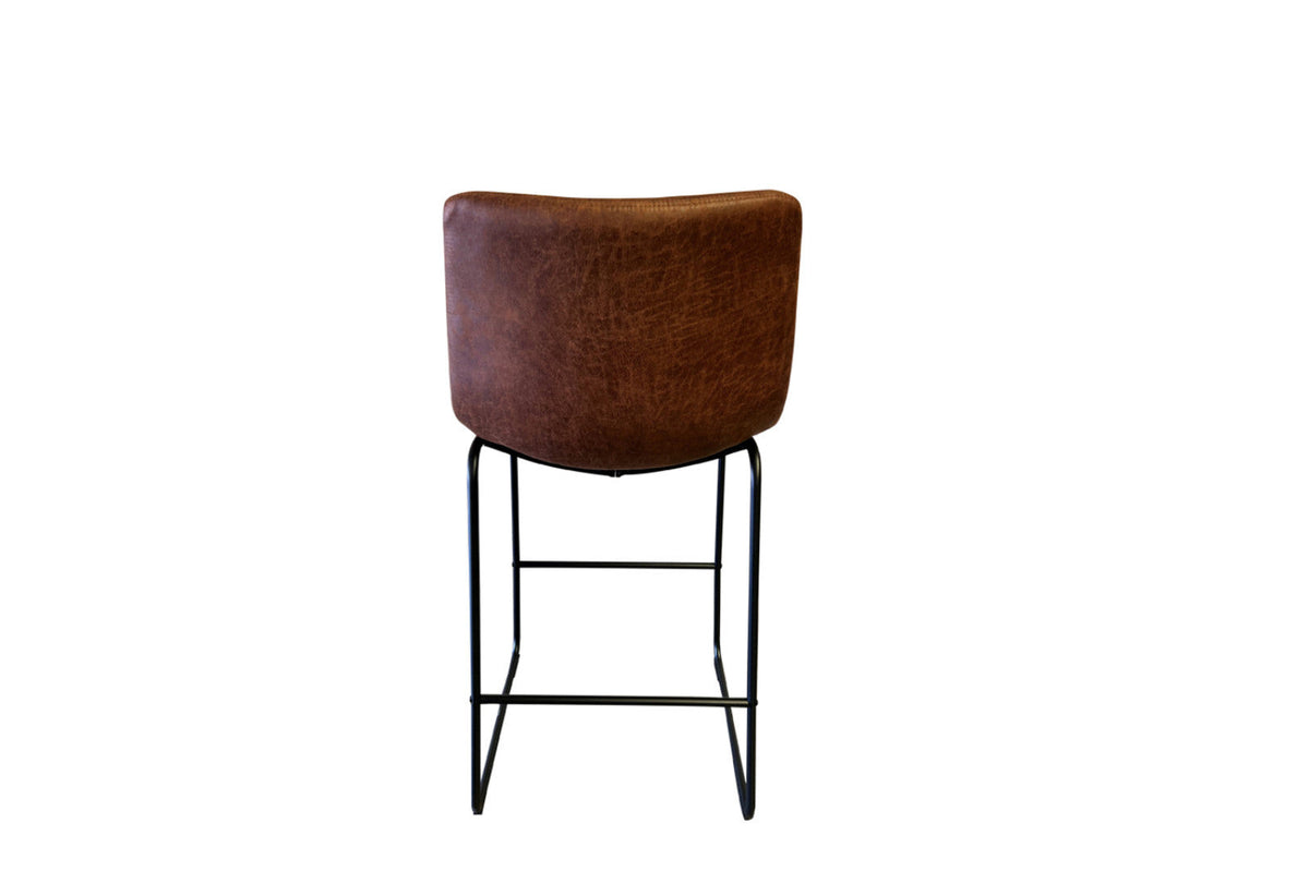 Tabouret de bar Mancia – ote topper 02 cognac