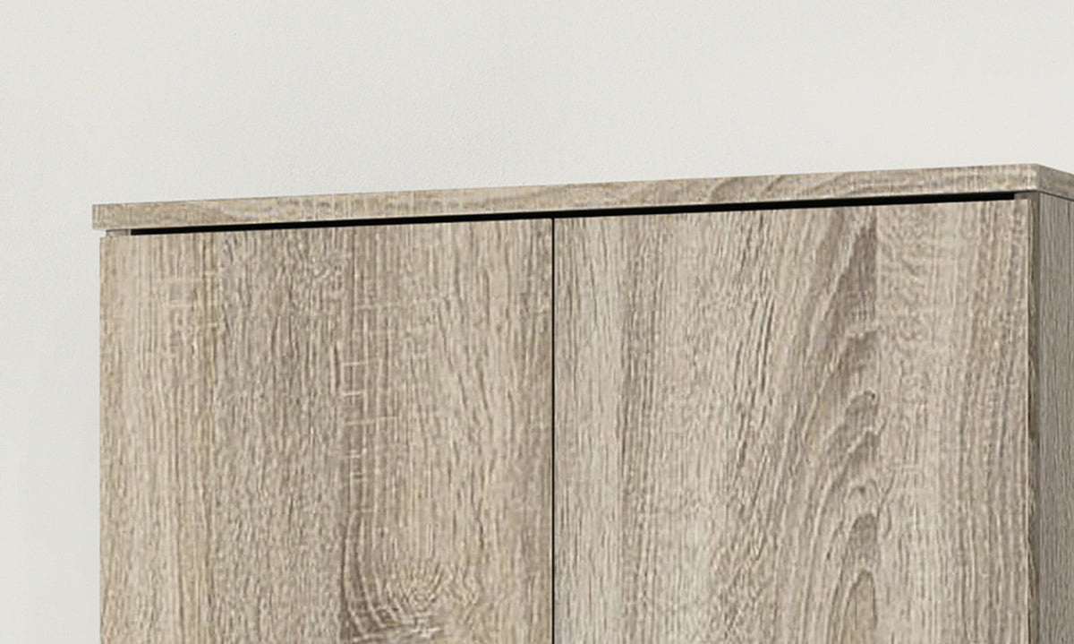 Armoire de rangement Ray – Sonoma – 2 portes – 60 × 180 cm