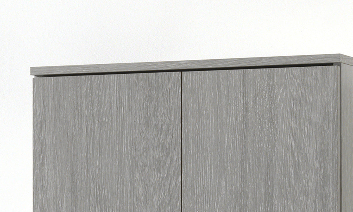 Armoire de rangement Ray – Chêne gris – 2 portes – 60 × 180 cm