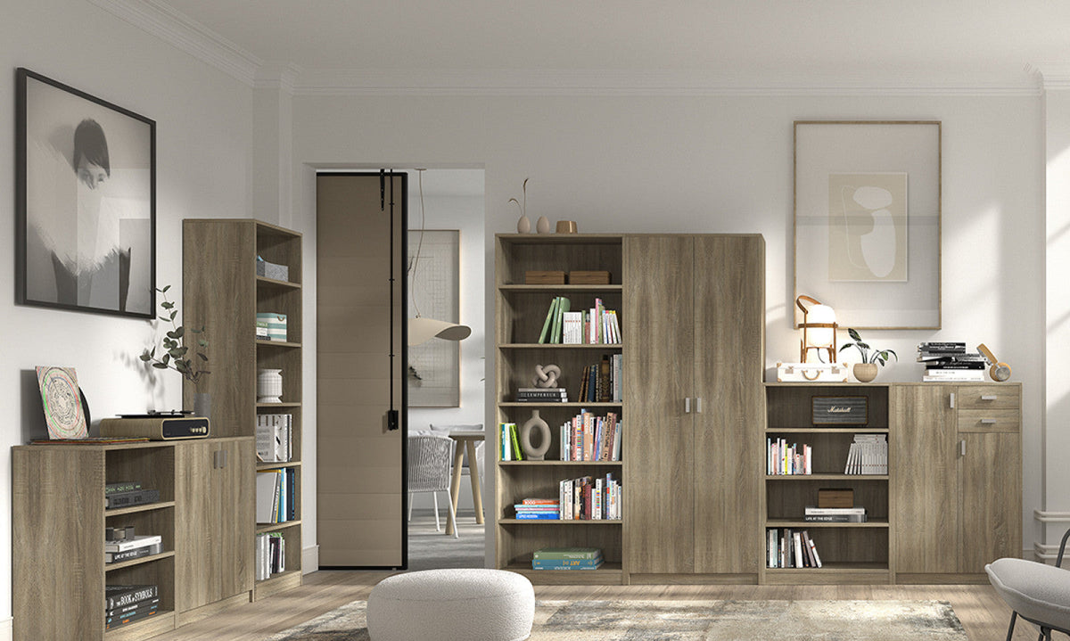 Bibliothèque Space – 2 étagères – 55 × 84 cm