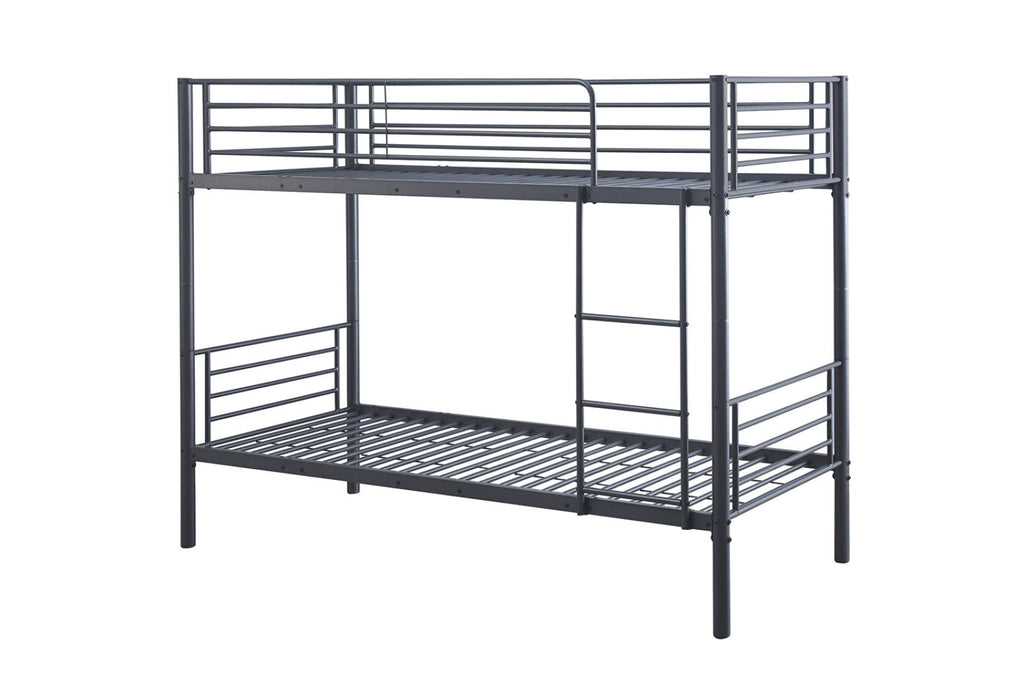 Lit superposé Sammy – Gris foncé