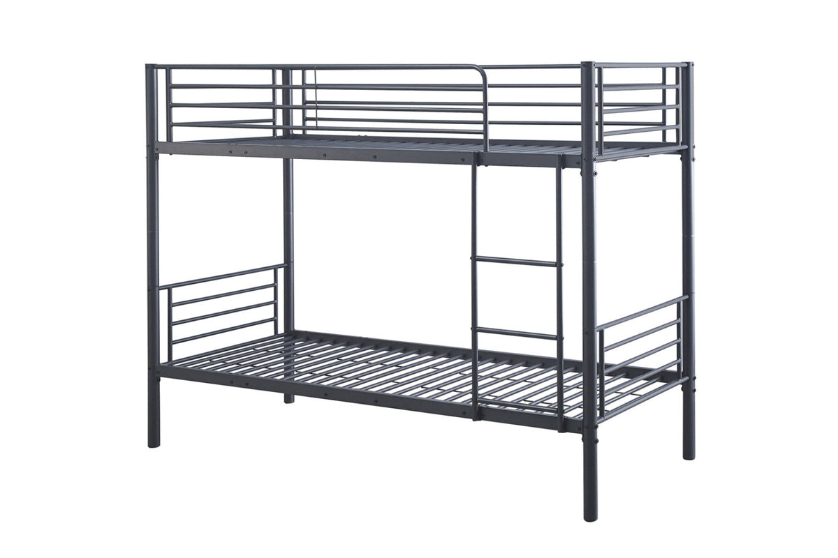 Lit superposé Sammy – Gris foncé