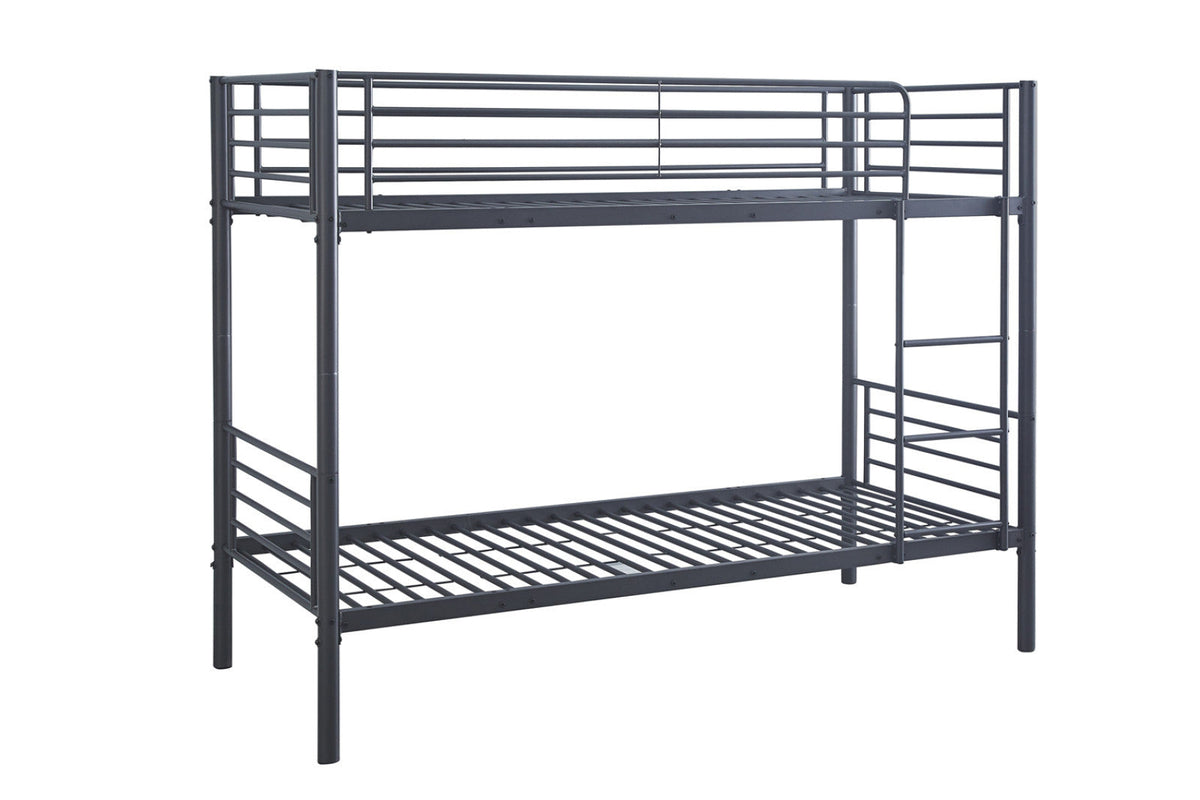 Lit superposé Sammy – Gris foncé
