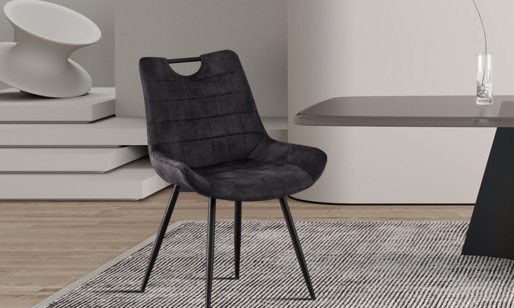 Chaise Nina – Gris – vue 3