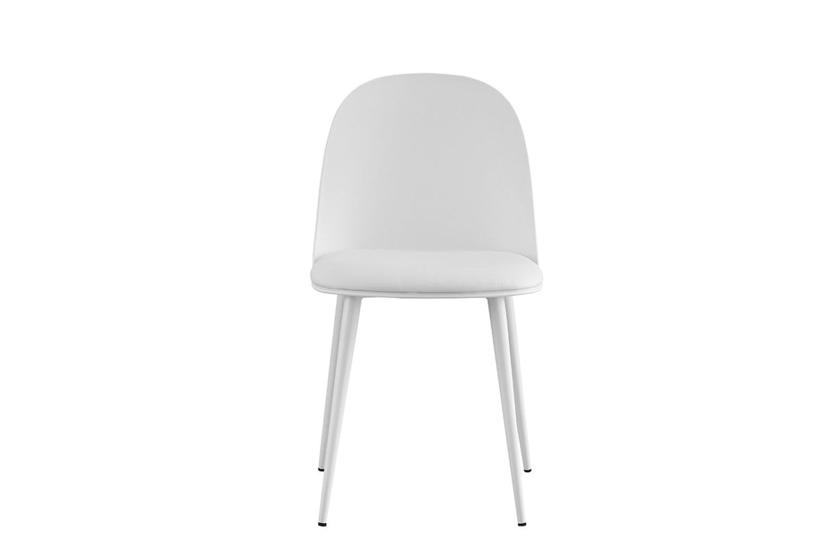 Lot de 2 chaises Jasmin – Blanc