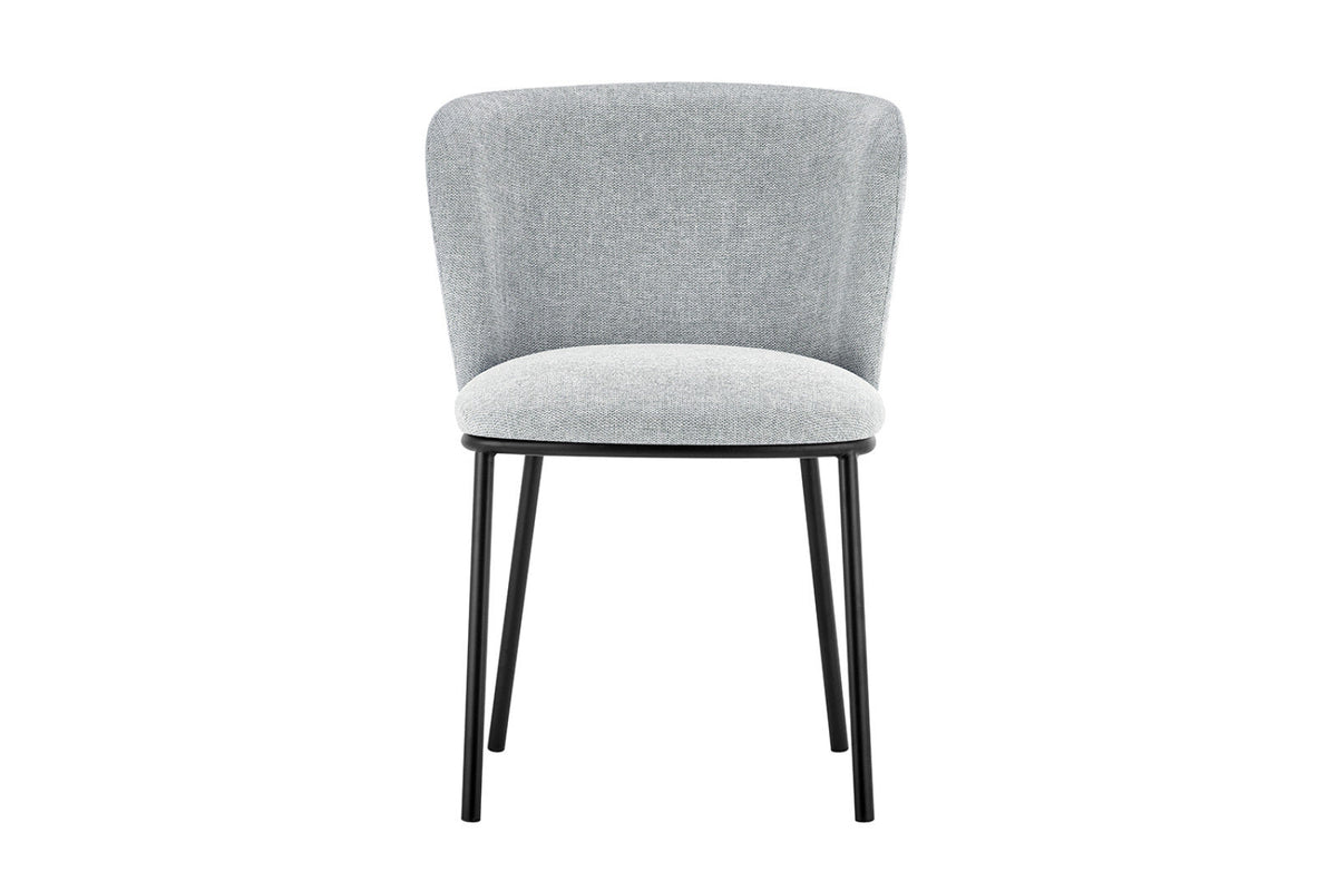 Lot de 2 chaises Arthur – Gris clair