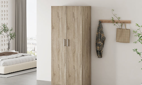 Armoire de rangement Mike – 2 portes – 80 cm