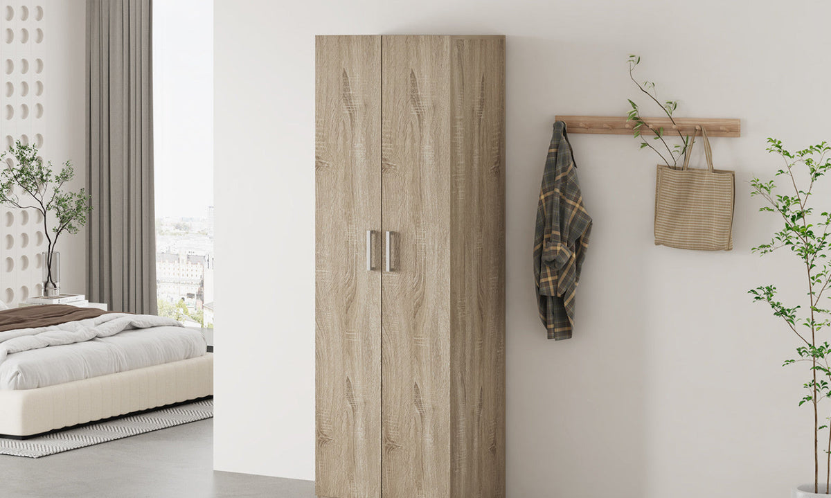 Armoire de rangement Mike – 2 portes – 60 cm