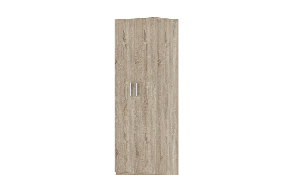 Armoire de rangement Mike – 2 portes – 60 × 180 cm