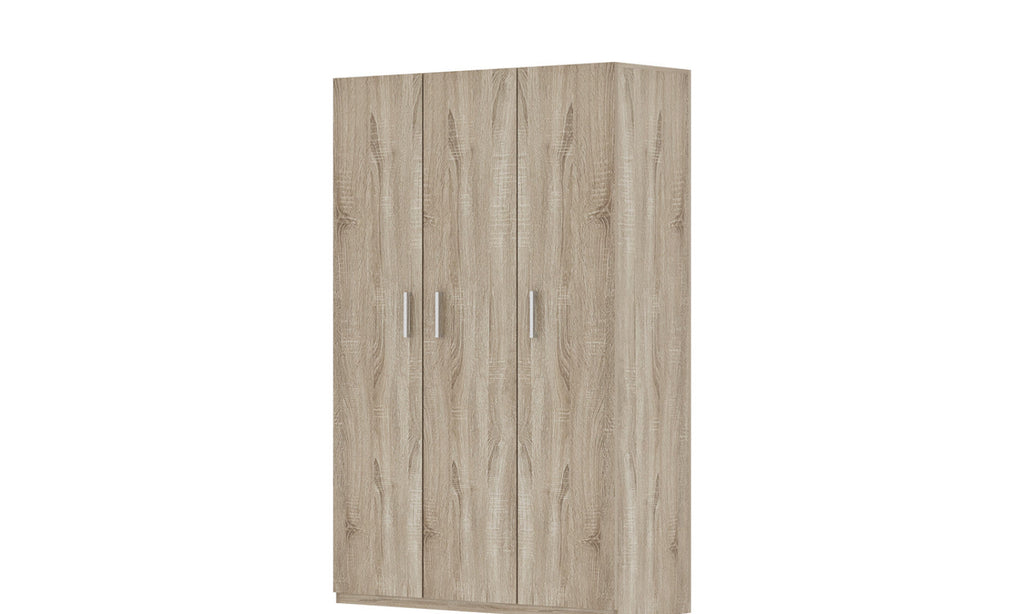 Armoire de rangement Mike – 3 portes – 120 × 180 cm