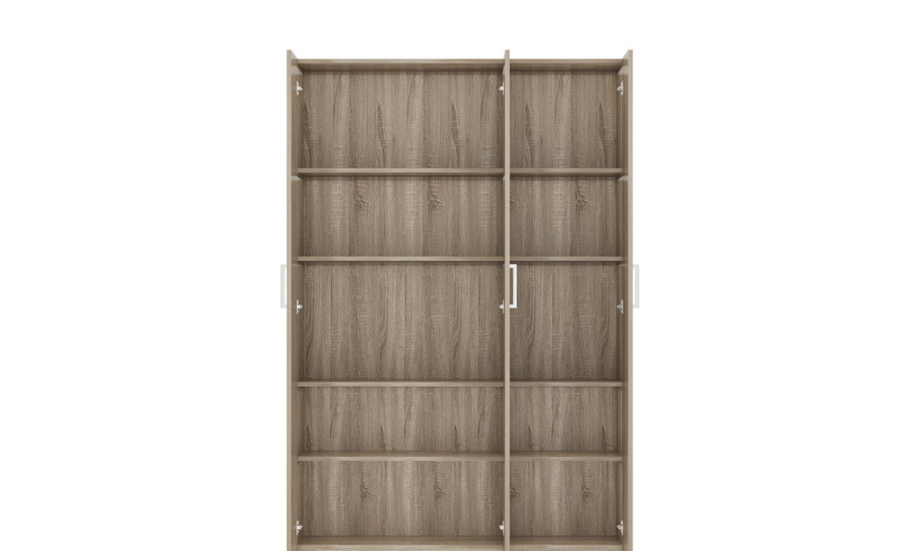 Armoire de rangement Mike – 3 portes – 120 × 180 cm
