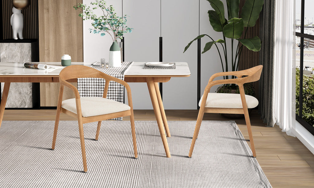 Chaise Claire – Frêne naturel – vue 2